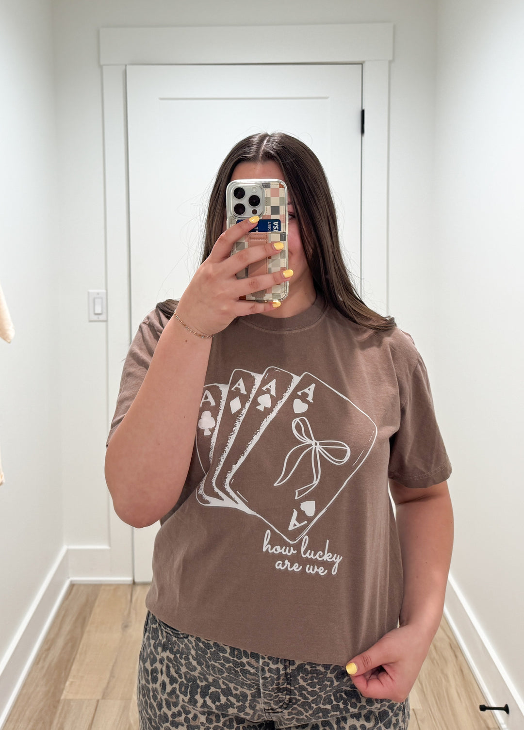 How Lucky Are We Graphic Tee