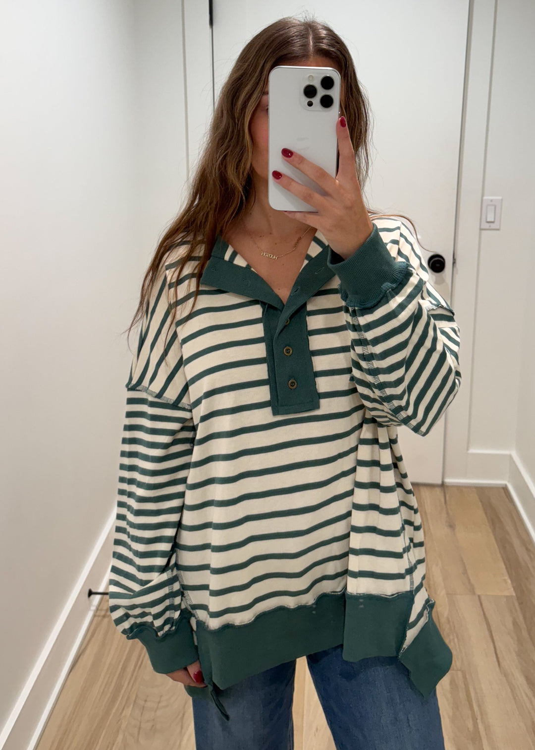 Stripped & True Top