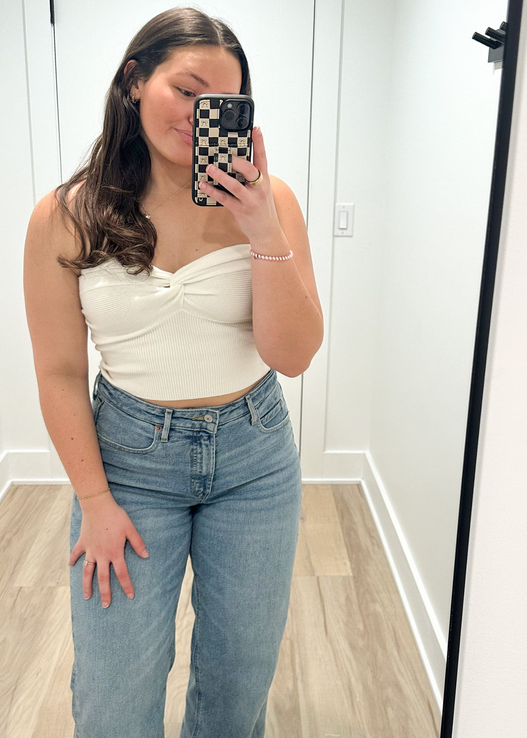 Take Me Out Top | White