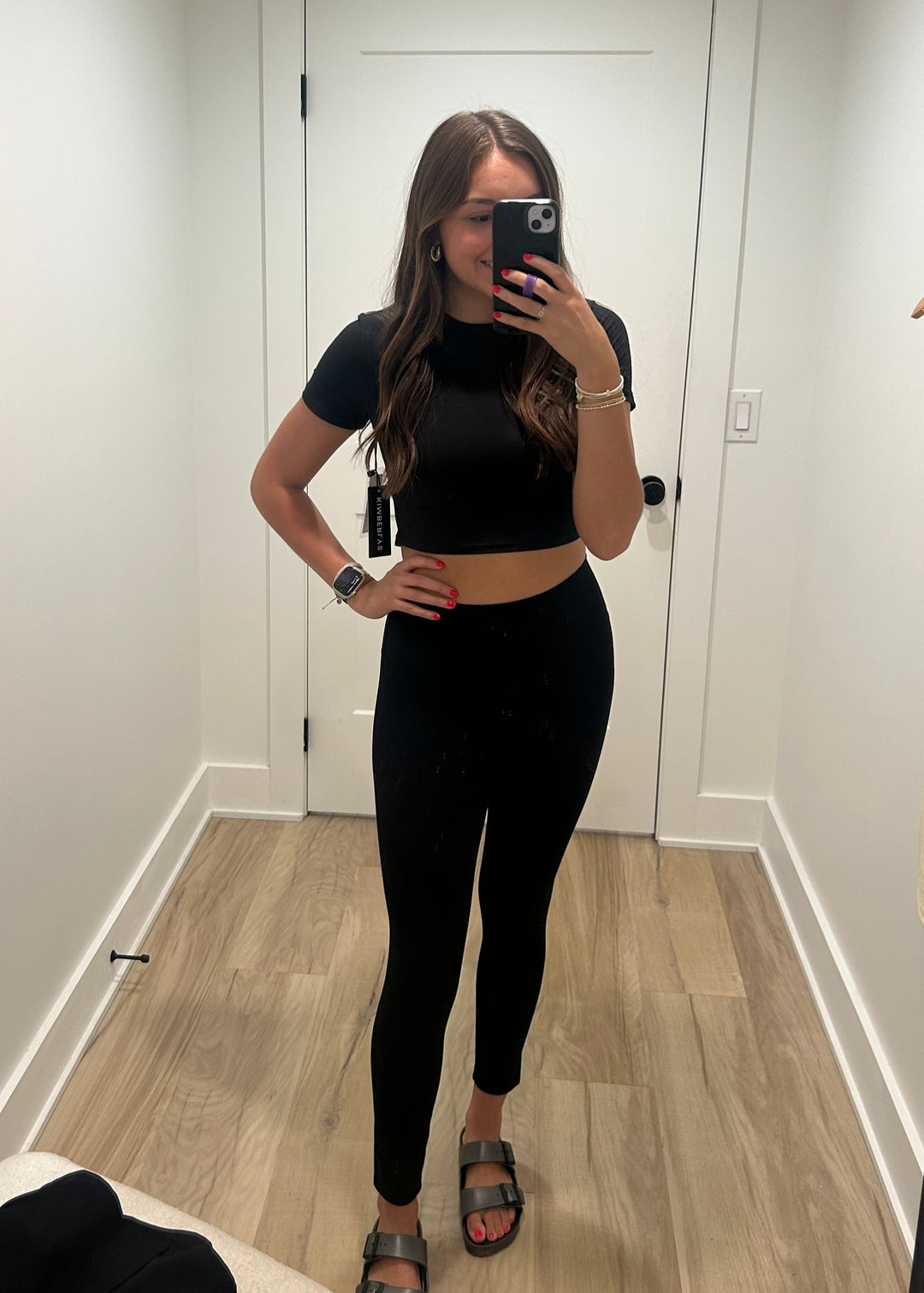 Midnight Move Cropped Tee