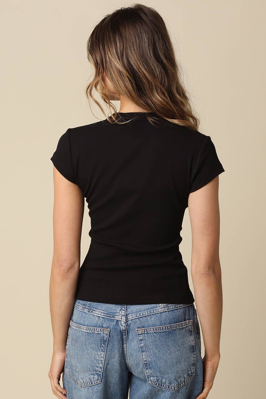The Weekday Top | Black