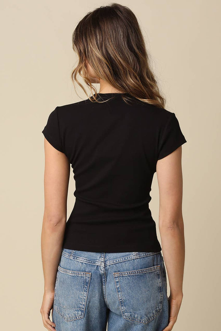 The Weekday Top | Black