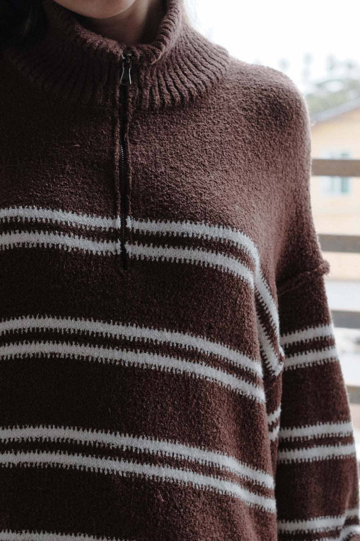 Alpine Quarter-Zip Sweater
