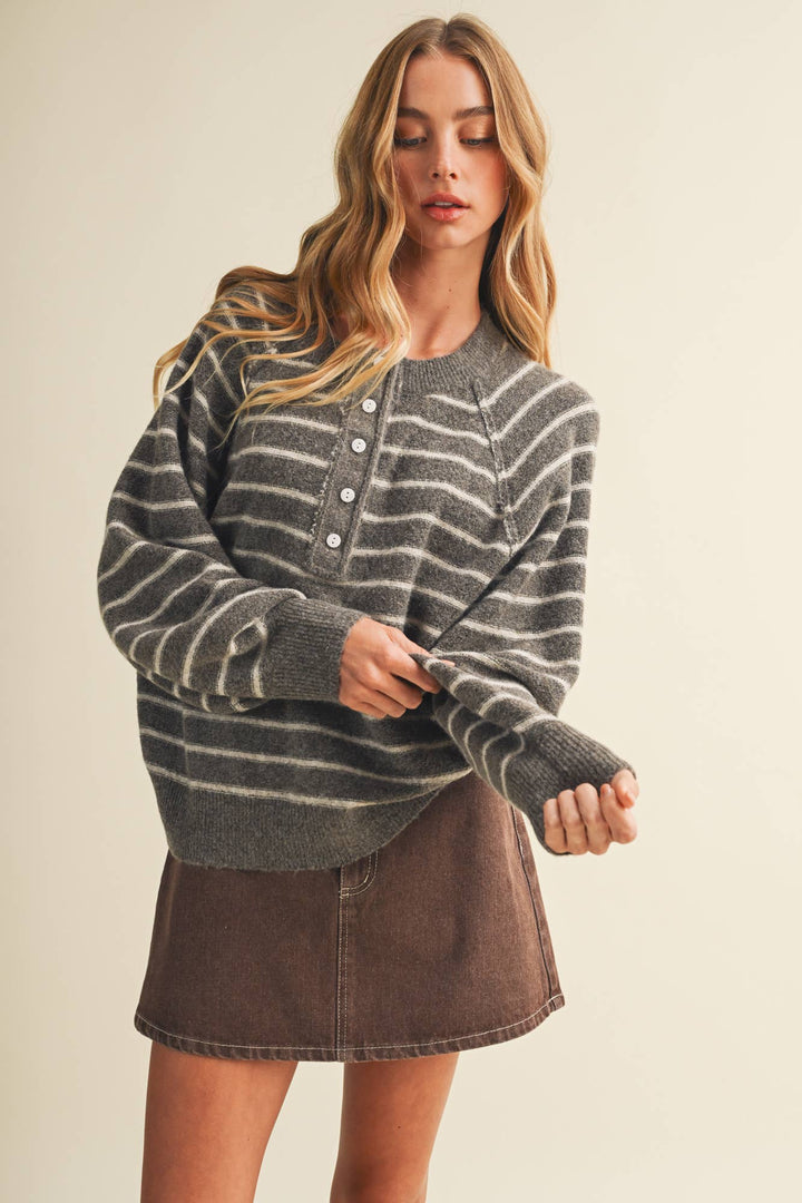 Greyson Stripe Sweater