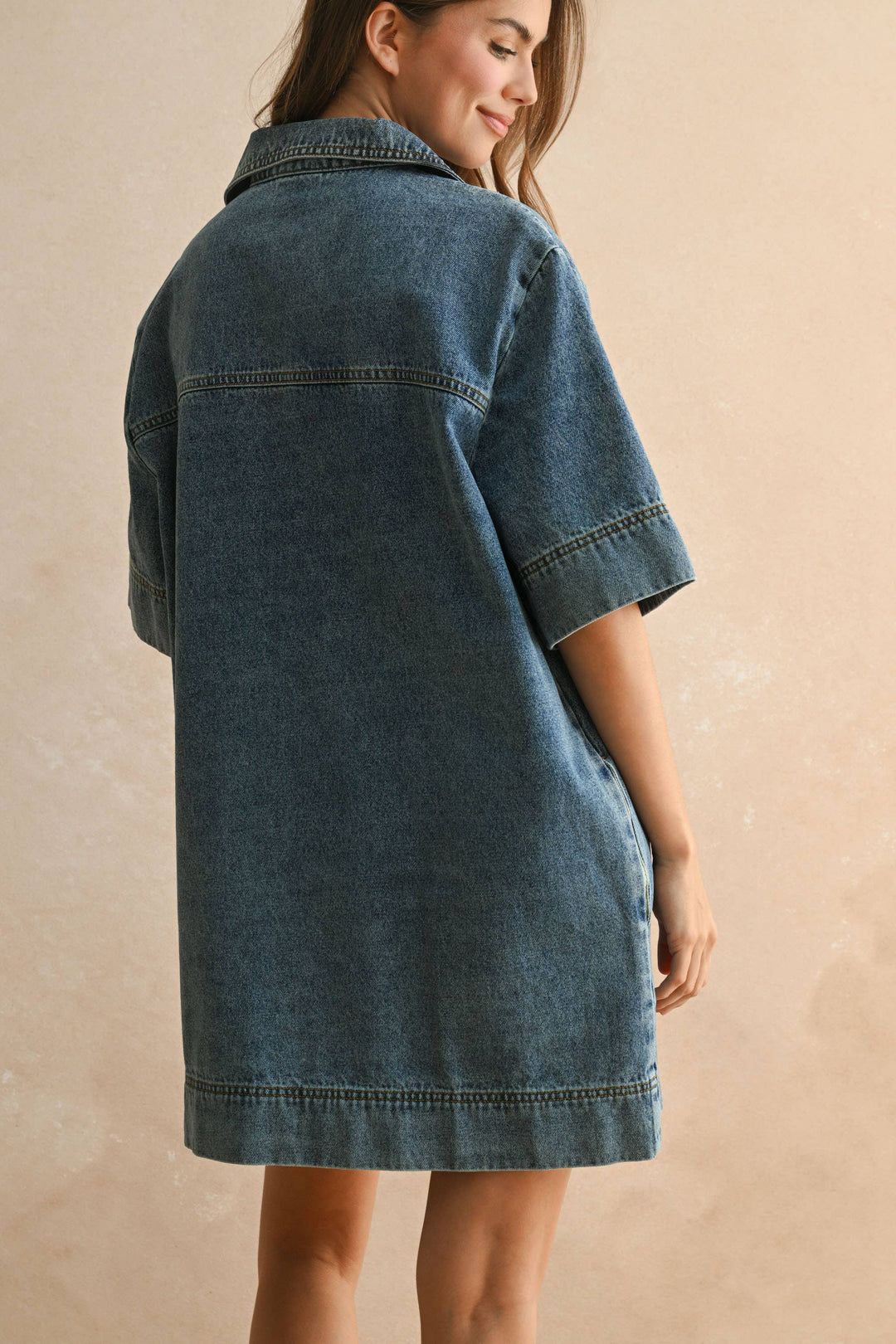 The Sawyer Denim Dress | One Left