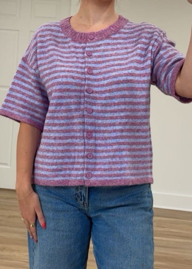 Candy Cloud Stripe Sweater