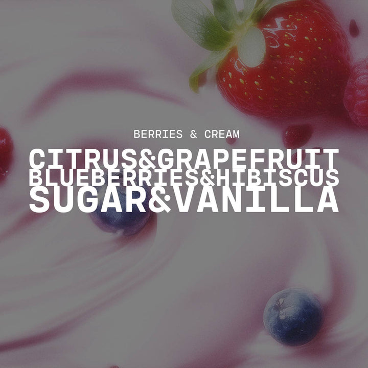 16 oz Butter Jar Candle: Berries & Cream