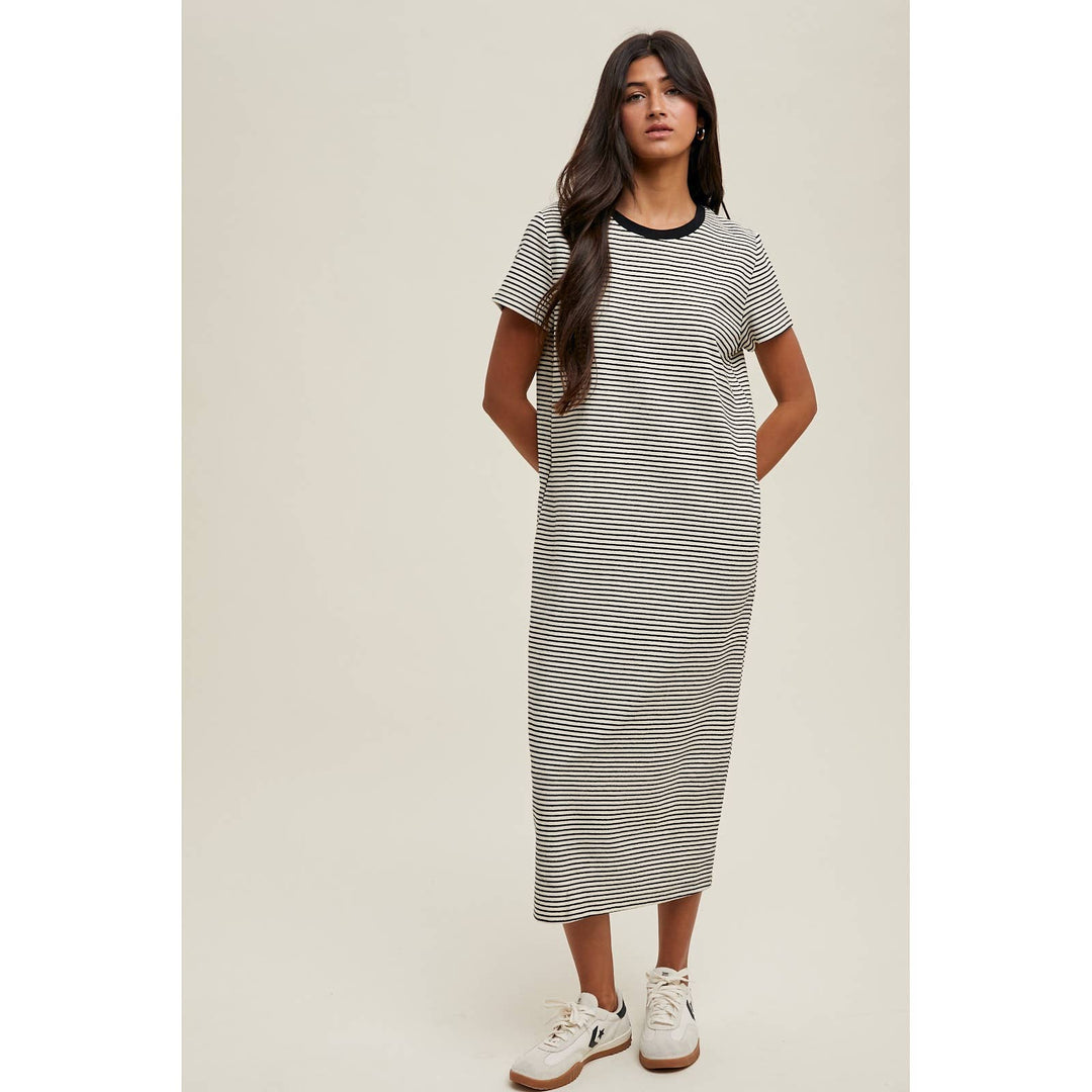 The Effortless Striped T-Shirt Dress