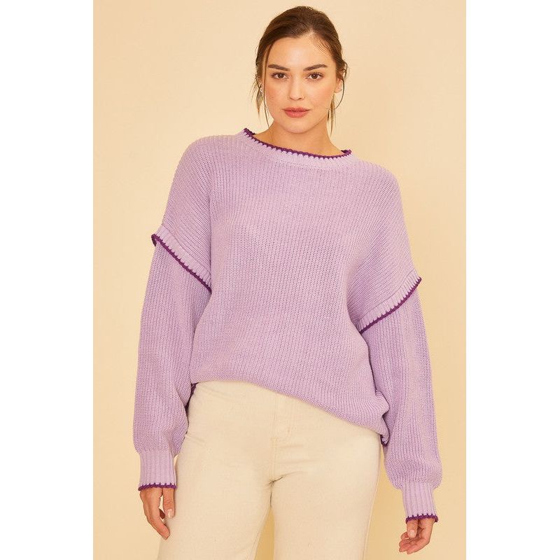 Call Me Maybe Sweater | Lavender