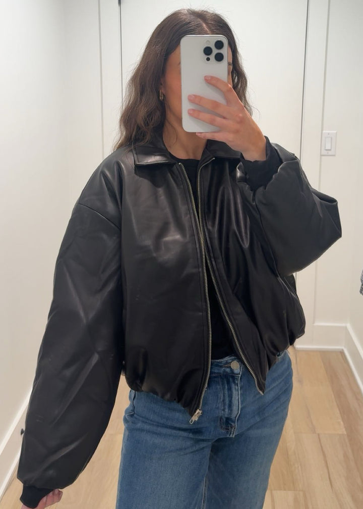 The Luxe Faux Leather Jacket