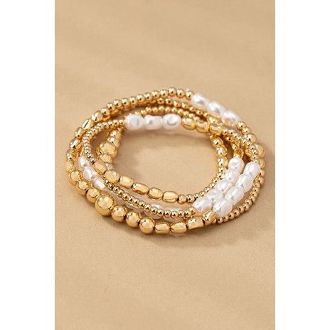 Gold + Pearl Bracelet