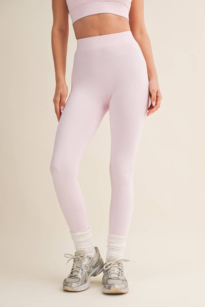 Align High Rise Contour Leggings | Pink + Taupe + Black