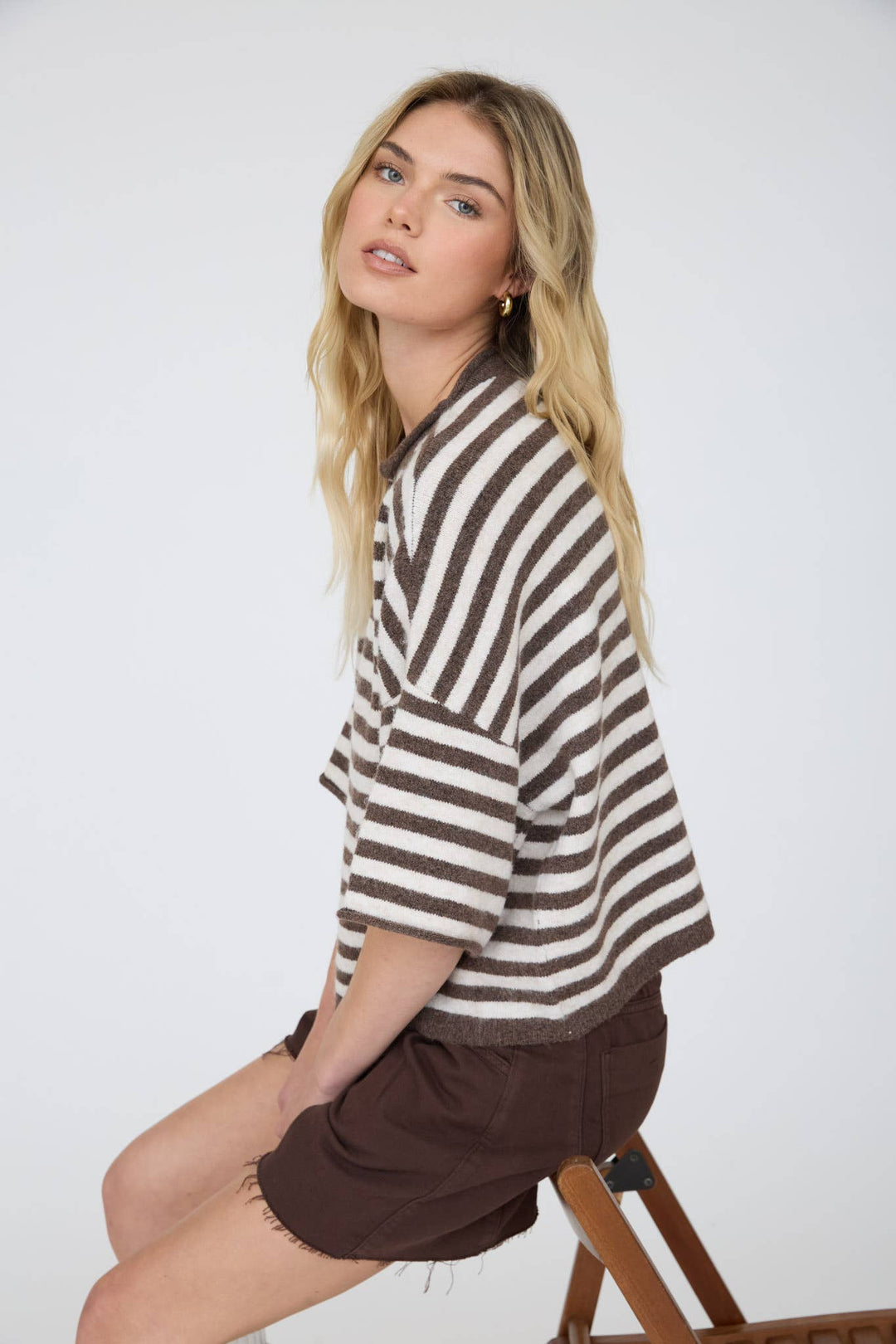 Cocoa Cream Sweater Cardigan