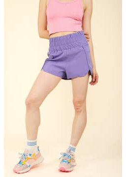 Run Out Athletic Shorts | Purple