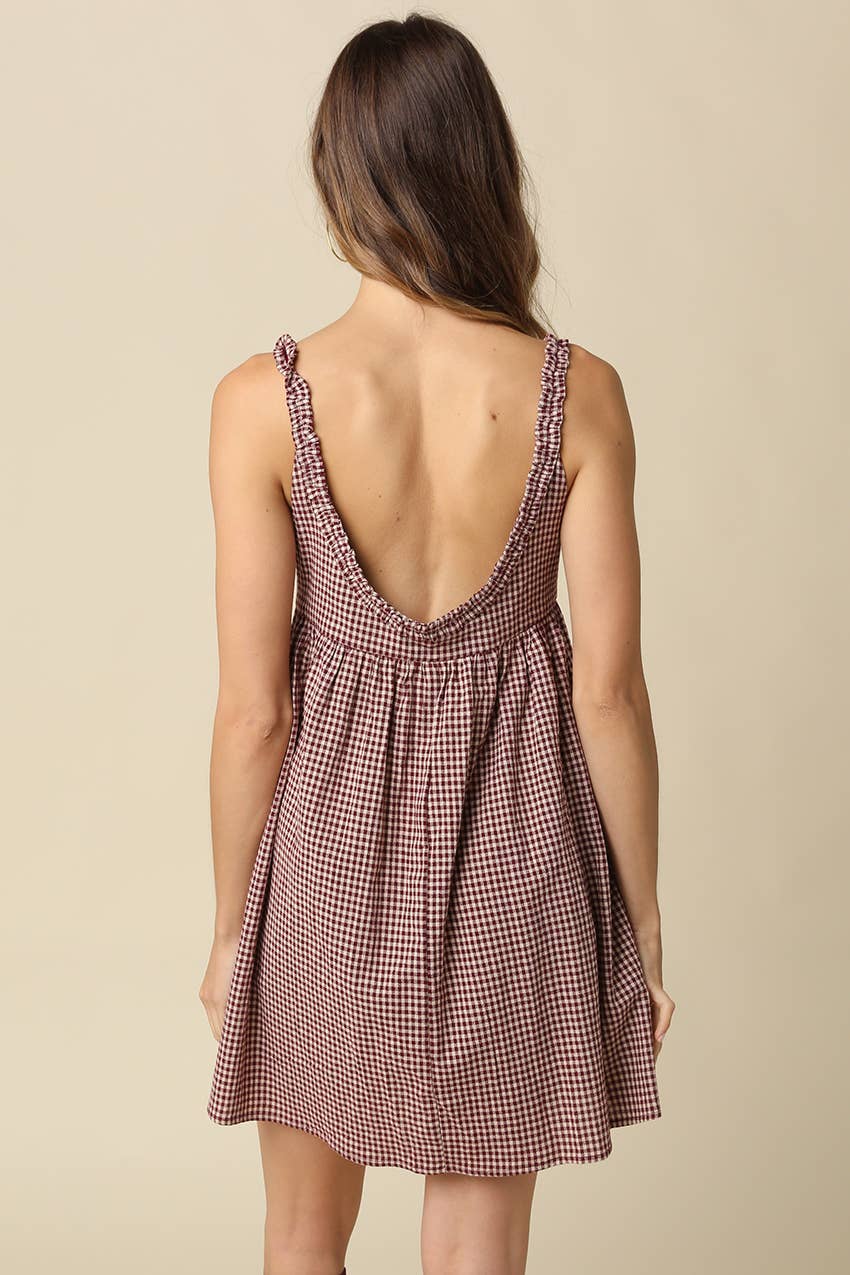 Gingham Girl Mini Dress
