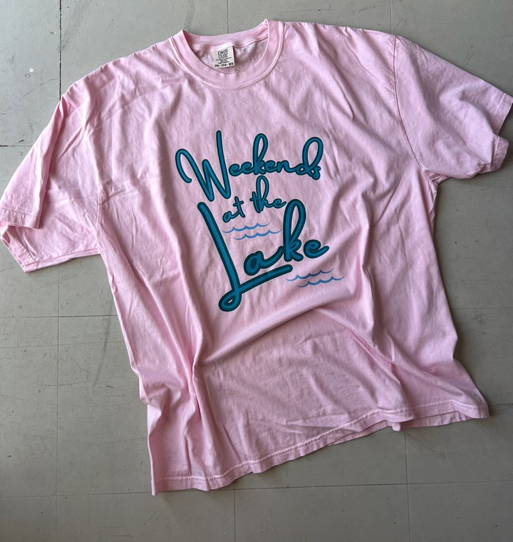 Weekends At the Lake Graphic Tee | Curvy Available