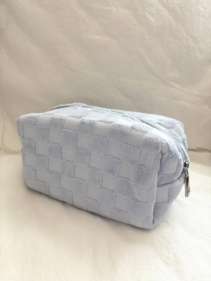Checker Make Up Pouch