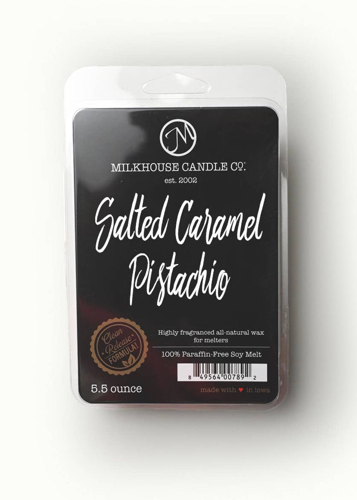 5.5 oz Wax Melts Fall: Salted Caramel Pistachio