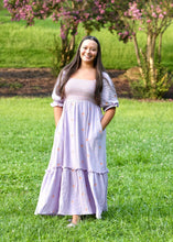 Load image into Gallery viewer, Lavender Haze Maxi Dress | One Left
