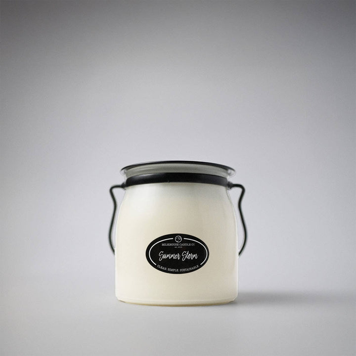 16 oz Butter Jar Candle: Summer Storm