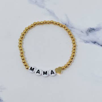 Mama Heart Bracelet