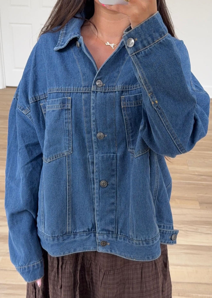 Meet Me Downtown Denim Jacket