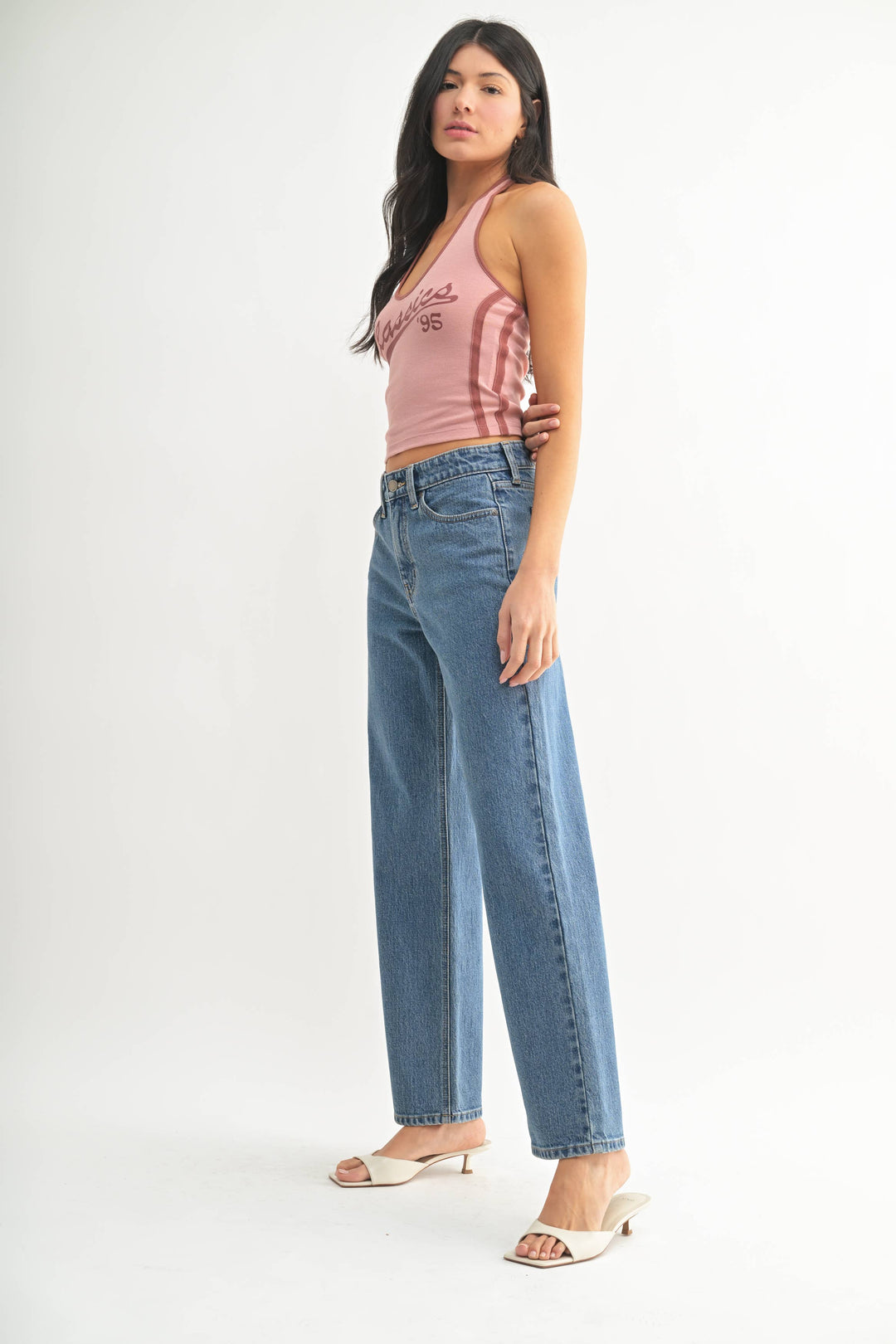JBD Full Length Retro Straight Jeans