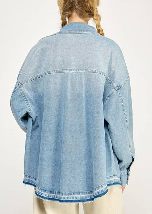Downtown Denim Oversized Jacket
