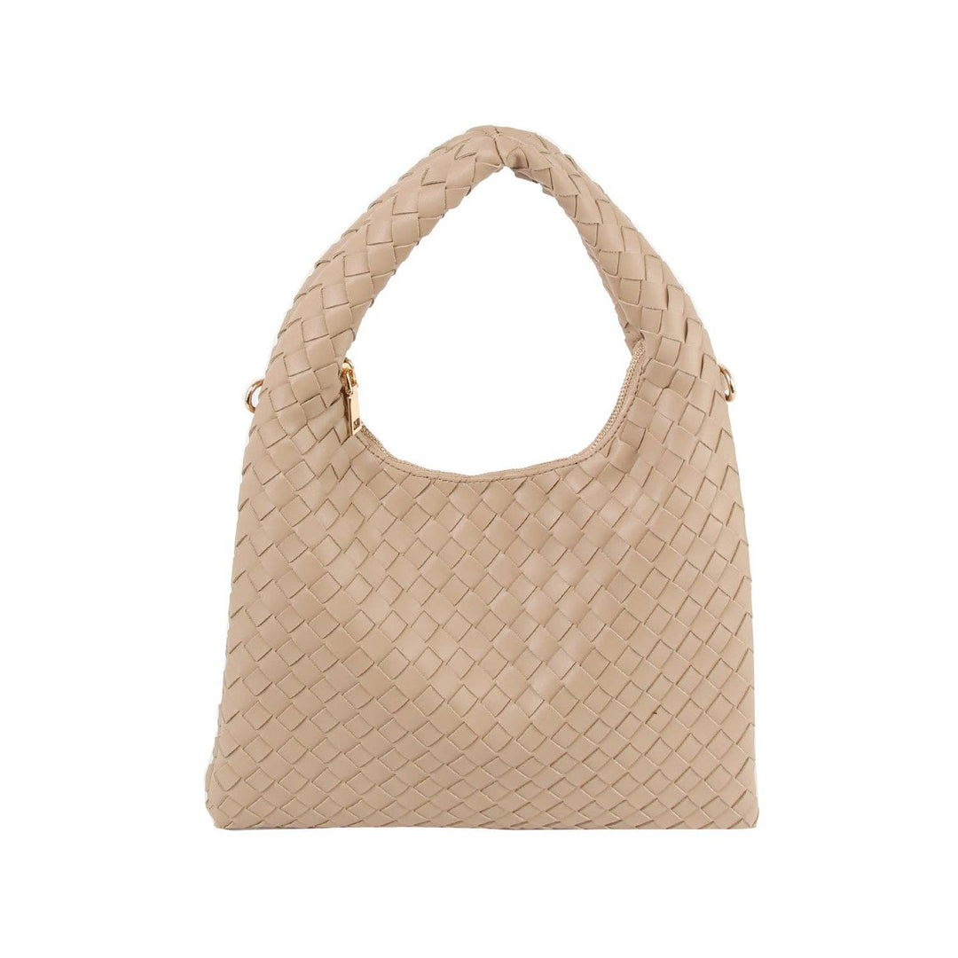 Woven Crescent Purse