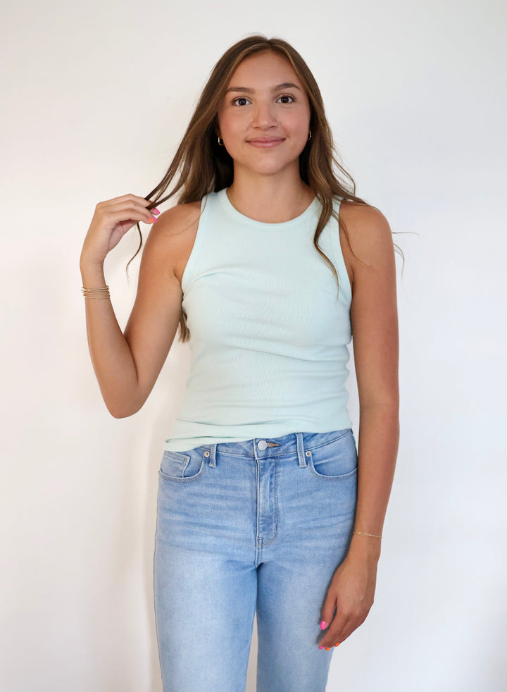 Happy Hour Tank Top | Mint