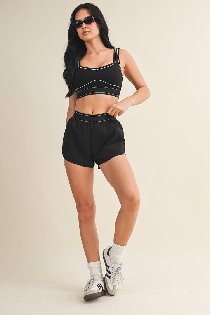 Align Sports Bra | Taupe, Pink, + Black