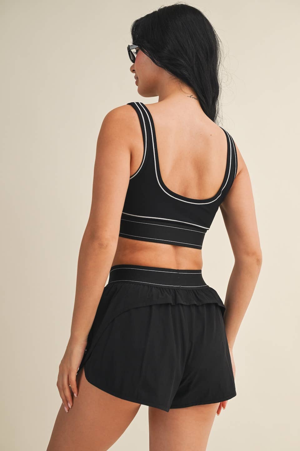 Align Sports Bra | Taupe, Pink, + Black