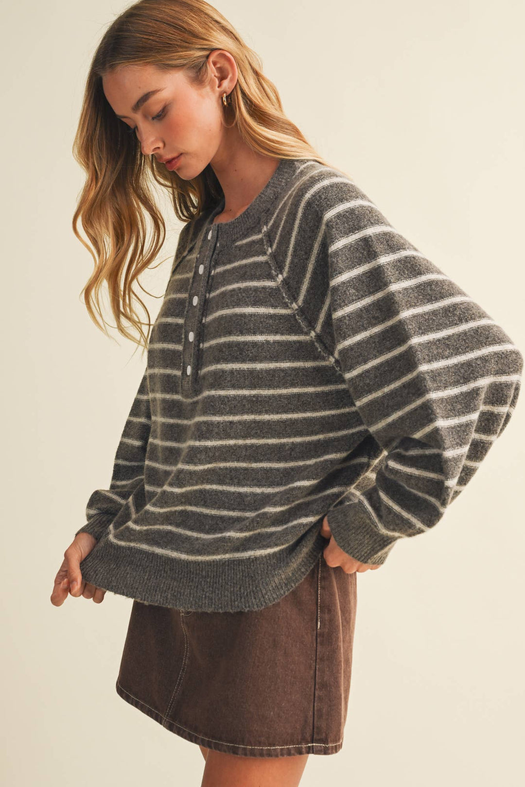 Greyson Stripe Sweater