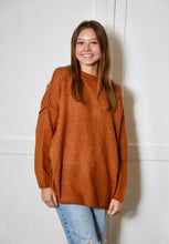 Load image into Gallery viewer, Almond Oversized Sweater
