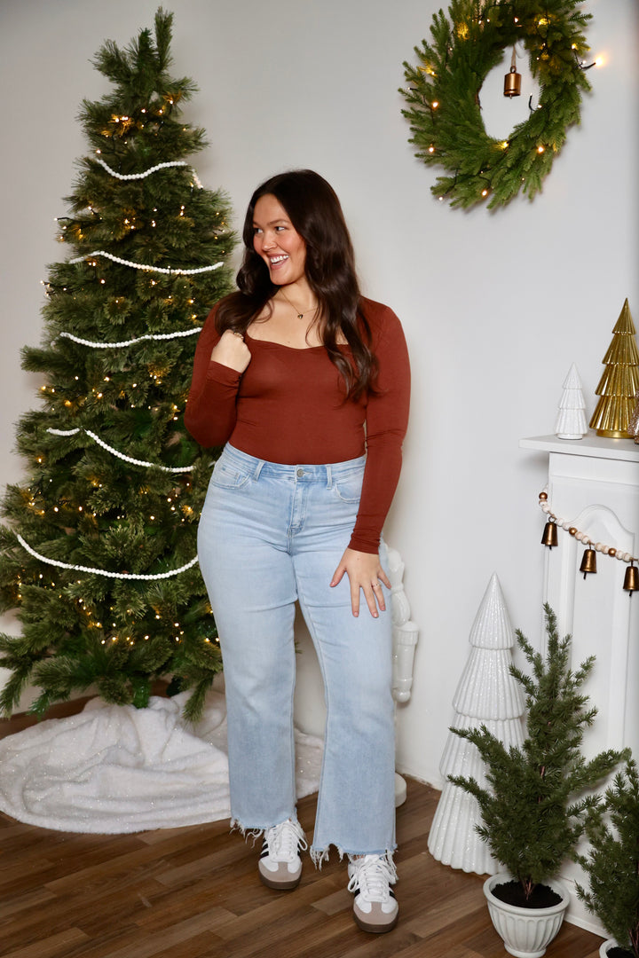 Chestnut Bodysuit | One Left