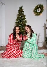 Load image into Gallery viewer, Christmas Plaid Pajama Set | Red
