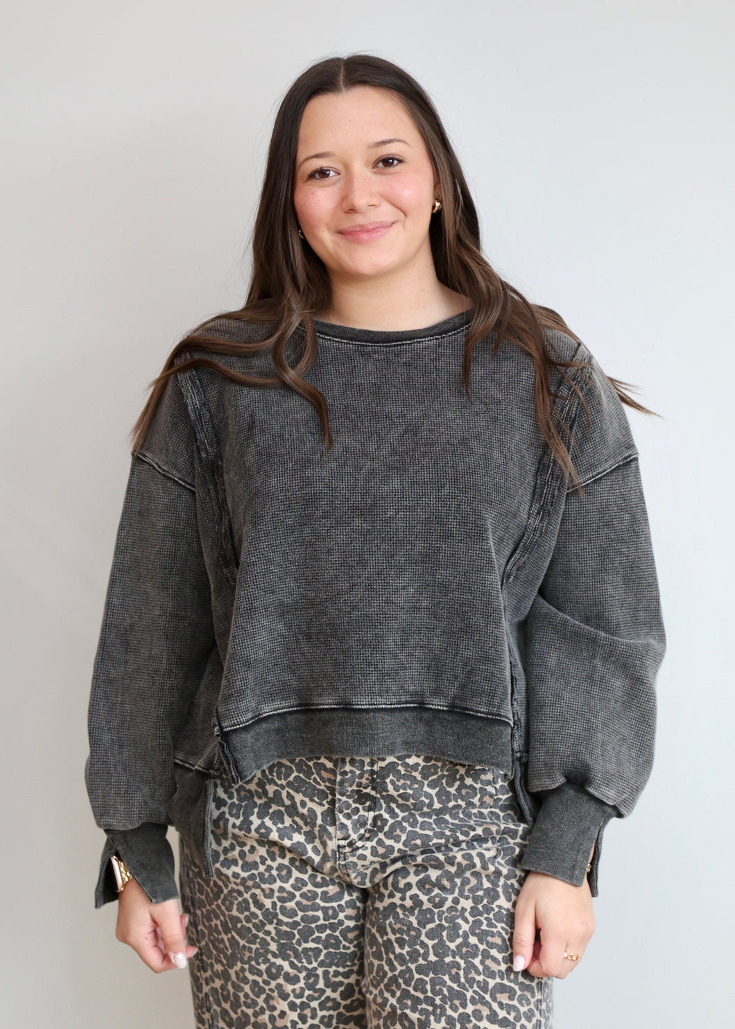 Charcoal Pullover