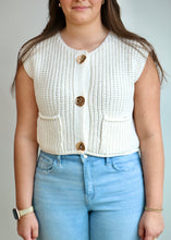 Load image into Gallery viewer, Crochet Chunky Knit Sweater Vest
