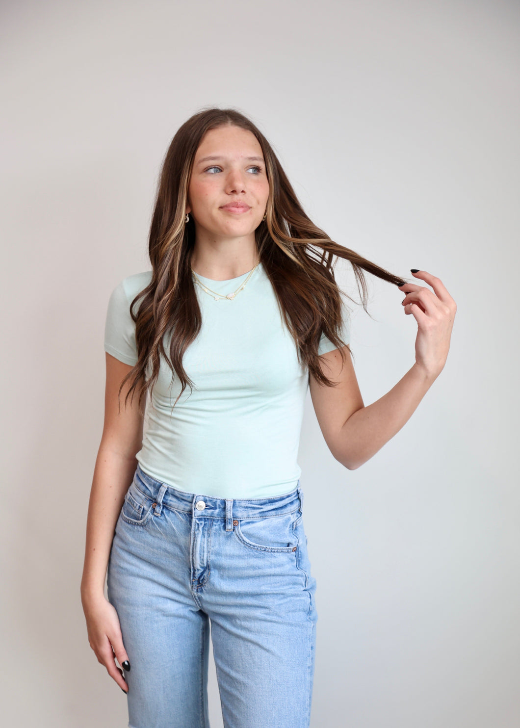 Bestie Girl Bodysuit | Mint