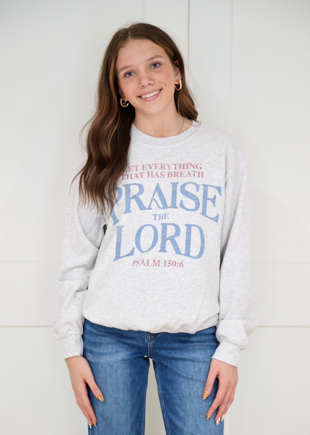 Praise the Lord Graphic Sweatshirt