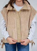 Load image into Gallery viewer, Teddy Bear Oversized Vest | Restock | One Left
