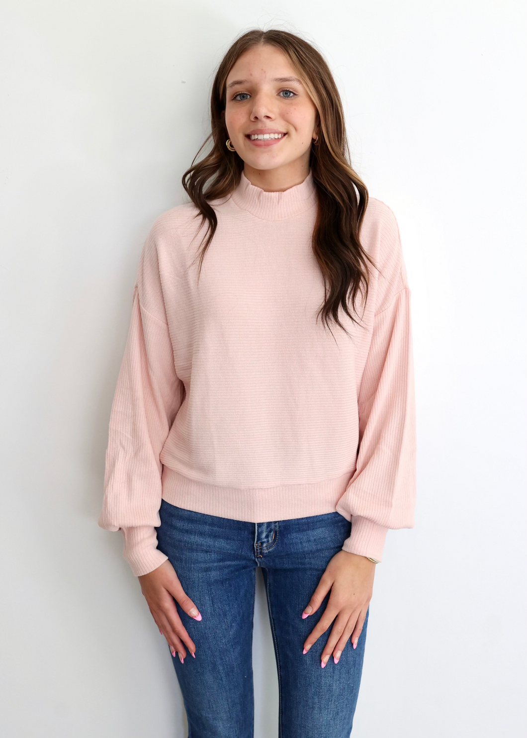 Heart Skipped a Beat Sweater | Pink