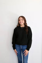 Load image into Gallery viewer, Midday Sweater | Black | One Left
