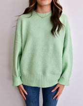 Load image into Gallery viewer, Payton Knit Sweater | Green | One Left
