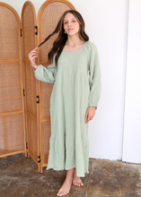 Load image into Gallery viewer, Made Ya Look Maxi Dress | Sage | One Left
