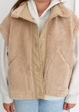 Load image into Gallery viewer, Teddy Bear Oversized Vest | Restock | One Left
