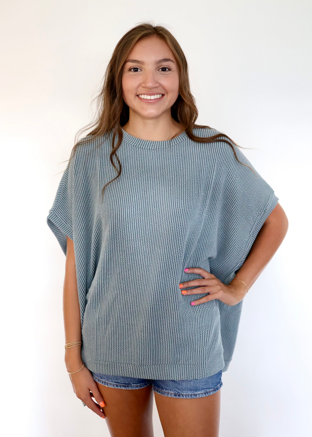 First Day Top | Seafoam