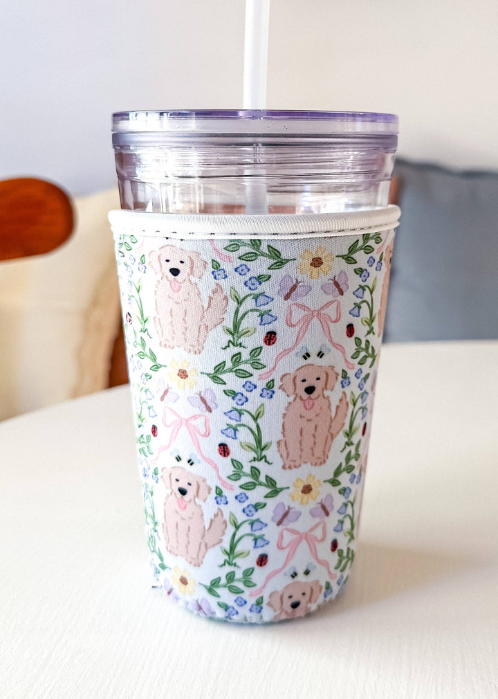 Golden Retrievers | Reusable Coffee Sleeve