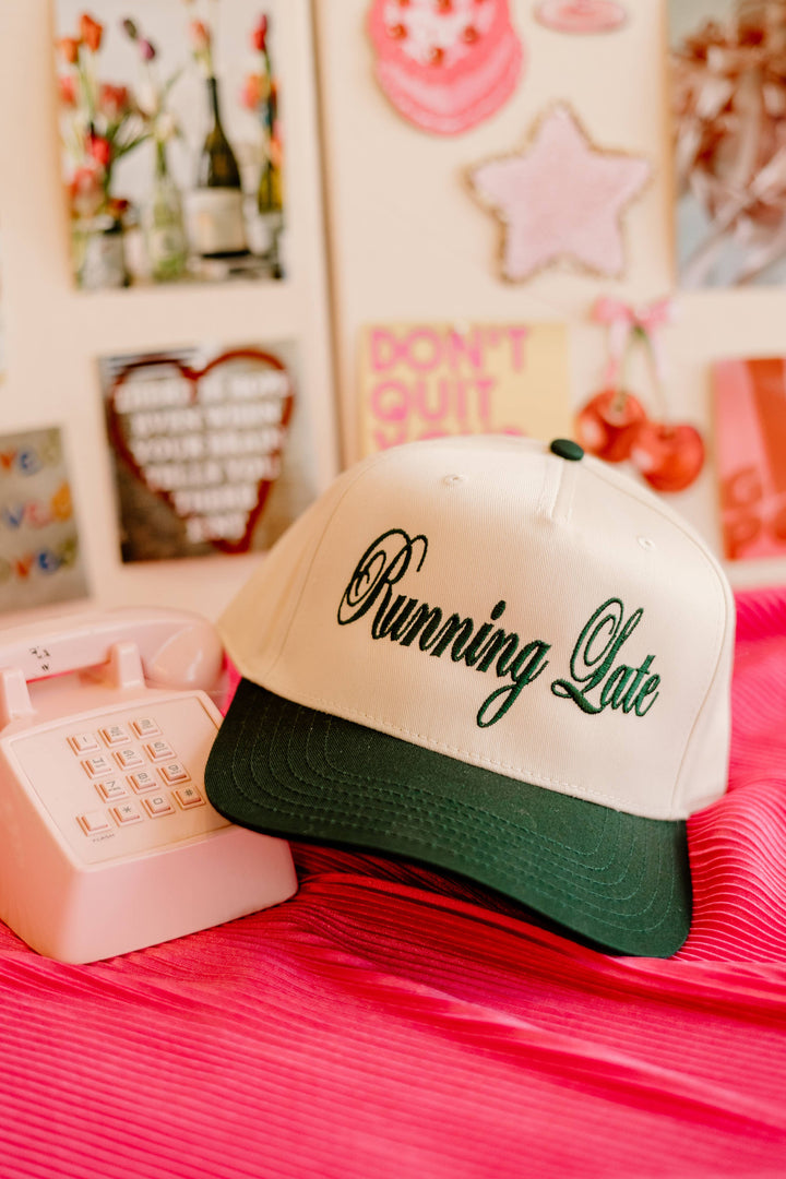 Running Late Vintage Hat