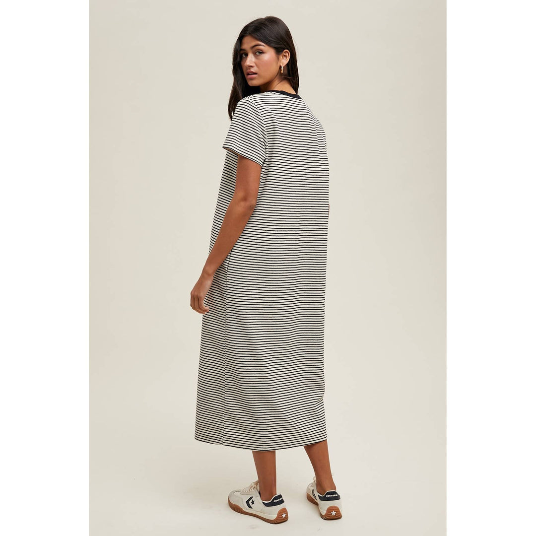 The Effortless Striped T-Shirt Dress